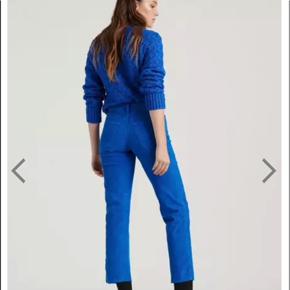 Lucky Brand Mid Rise Authentic Straight Crop Cord - Picture 3 of 3